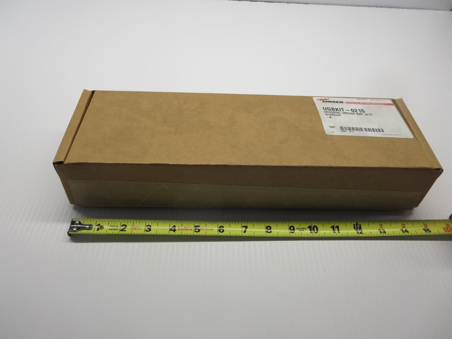 Andrew UGBKIT-0210 Universal Ground Bar Kit 2X10" W/Accessories (GB-HK-U) NEW