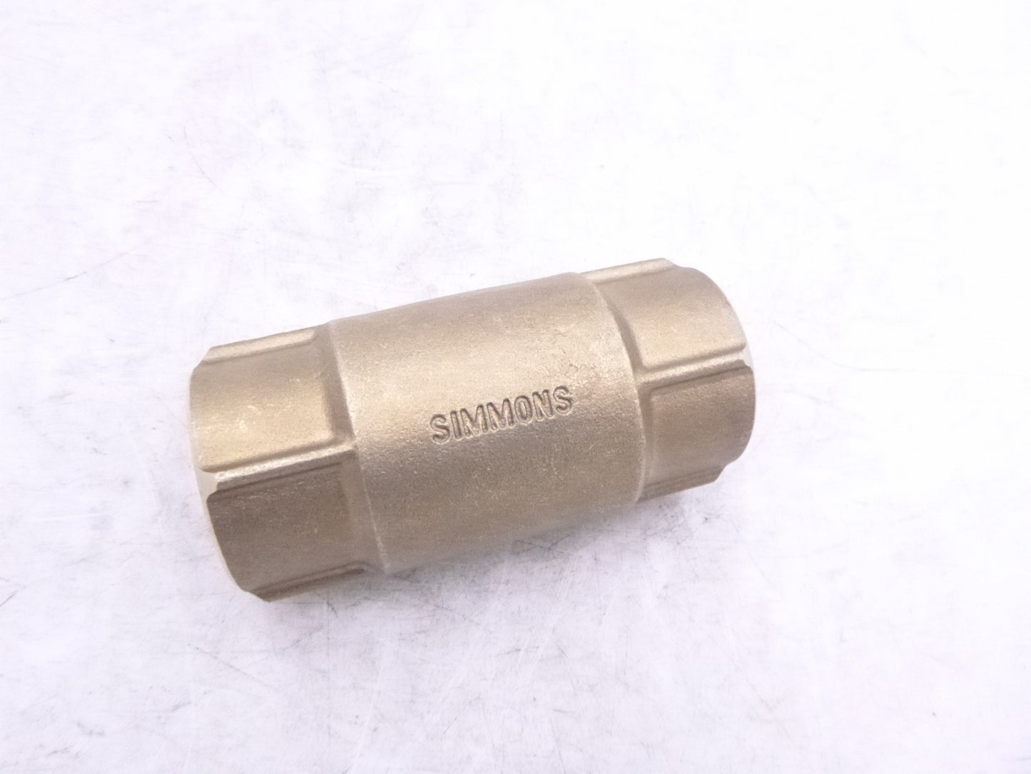 Simmons 2503SB 1" Stemless Lead Free Check Valve NSF/ANSI 372 & NSF/ANSI 61