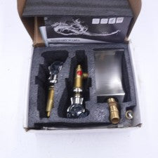 Sanity Wares 3 Pieces Bathroom Waterfall Faucet W/ Crystal Handles