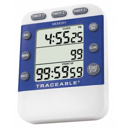Traceable 5008 3-Channel,Jumbo Timer,Traceable
