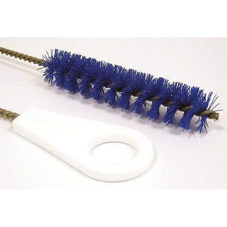 Tough Guy 2Vhc9 Pipe Brush, 13 In L Handle, 5 In L Brush, Blue, Polypropylene,