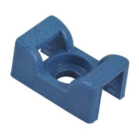Ty-Rap Tc5141-Ndt Metal Detectable Cable Tie Mount, Nylon 6/6, Blue, 0.67 In L