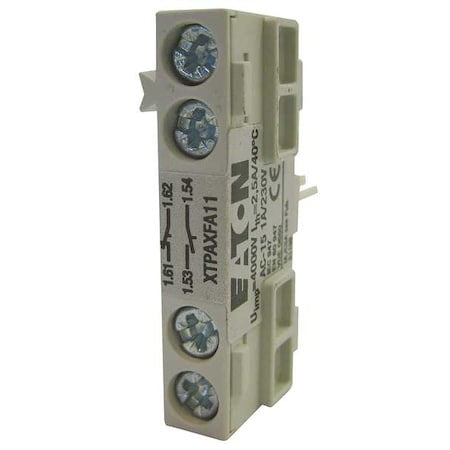 Eaton Xtcexscc11 Side Aux Seq C,1No/1Nc,For Xt Frame C