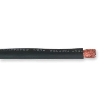 Carol 01771.35.01 Welding Cable,4/0,250 Ft.,Black,Epdm