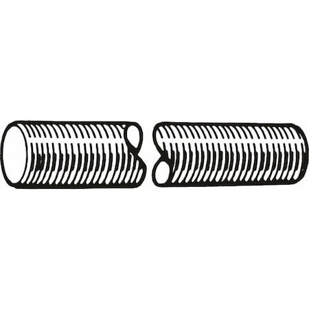 Zoro Select M20360.200.1000 Fully Threaded Rod, M20-1.5Mm, 1 M, Steel, Class