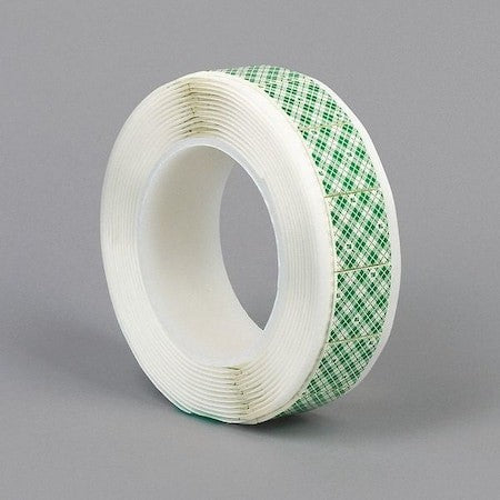 3M 4016 Double-Sided Foam Tape, 3/4 In W, 3/4 In L, 1/16 In, Polyurethane Foam,