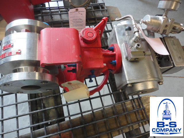 Slurry Ball Valve 2" 150 FF FLG Full Port 316SS WATSON SK00238 W/105 Actuator