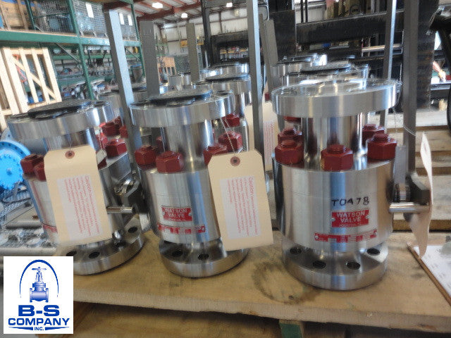 Slurry Ball Valve 2" 600 Full Port WATSON WV26RFMGG01-01 / F255 Super Duplex