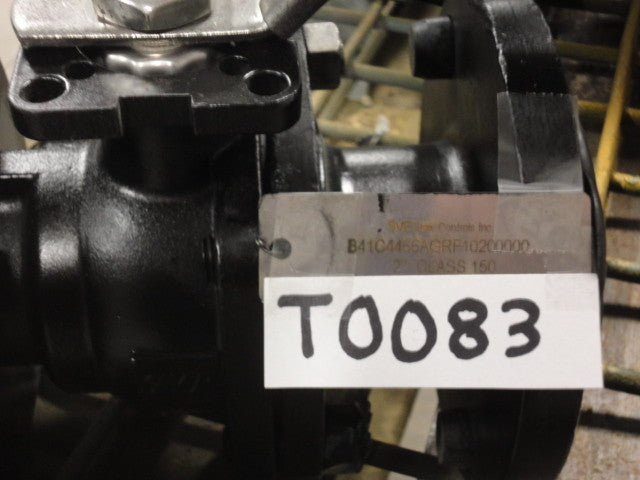 SVF Ball Valve 2" 150 RF Flanged Full Port Floating w/ Lever Op. WCB X 316SS