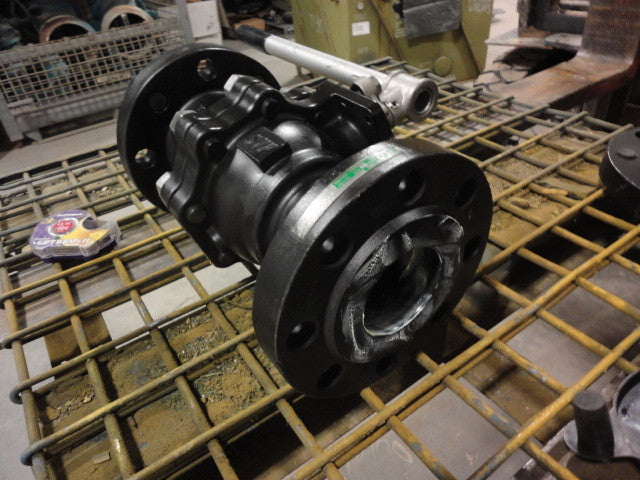 SVF Ball Valve 3" 600 RF Flanged Full Port Floating Lever Operated CS x SS