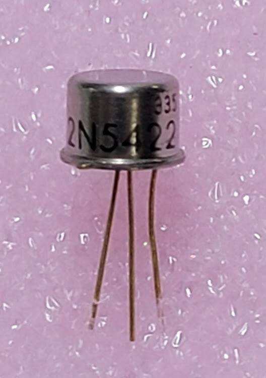 Silicon General Microsemiconductor - 2N5422 Transistor, NPN. 18V, 5W, TO-39 Gold