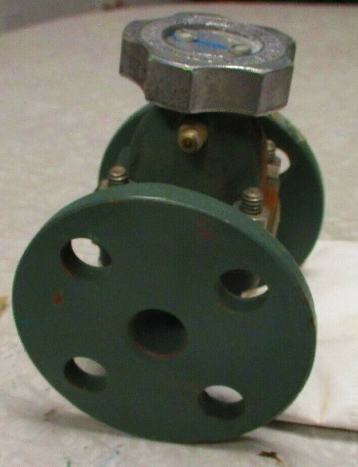 Diaphragm Valve HILLS MCCANNA #5 1/2" Flanged DI Body/Bonnet Neoprene Diaphragm