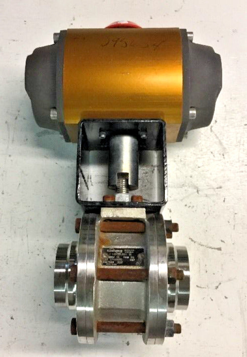FLOWSERVE WORCESTER Ball Valve W/ Series 39 Flowserve Actuator 2-1/2" S/10 SS