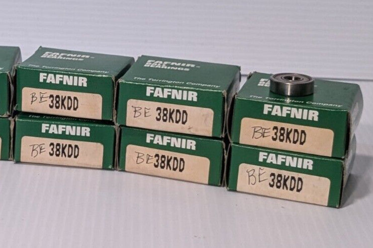 Lot of 6 Torrington/Fafnir 38KKD Double Shielded Ball Bearings