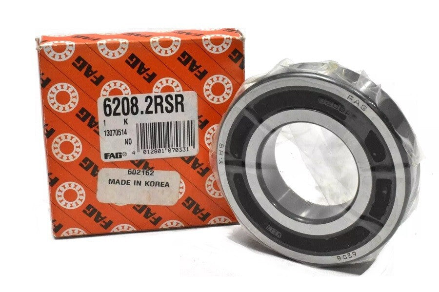 FAG 6208.2RSR Deep Groove Ball Bearing 40 x 80 x 18 mm