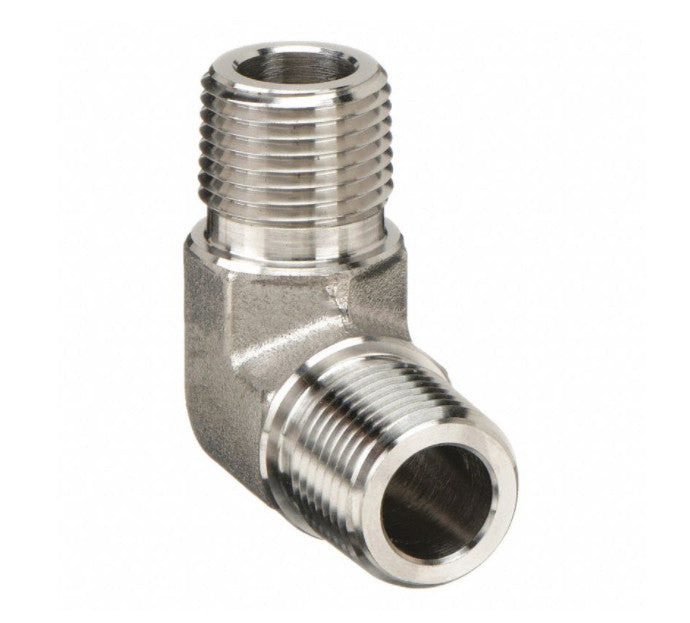 8-8 ME-S Parker Male Elbow 1/2" Male NPT End Steel Pipe Fitting (Box Of 10) NIB
