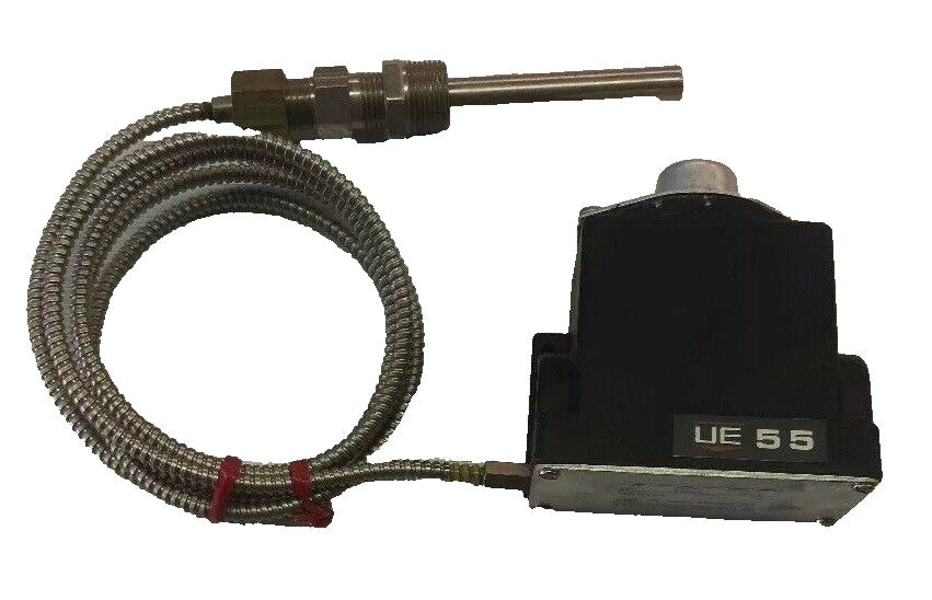 United Electric Type E55 Model 11623 Thermometer 150-650F, 20 Amps, 125/250 VAC