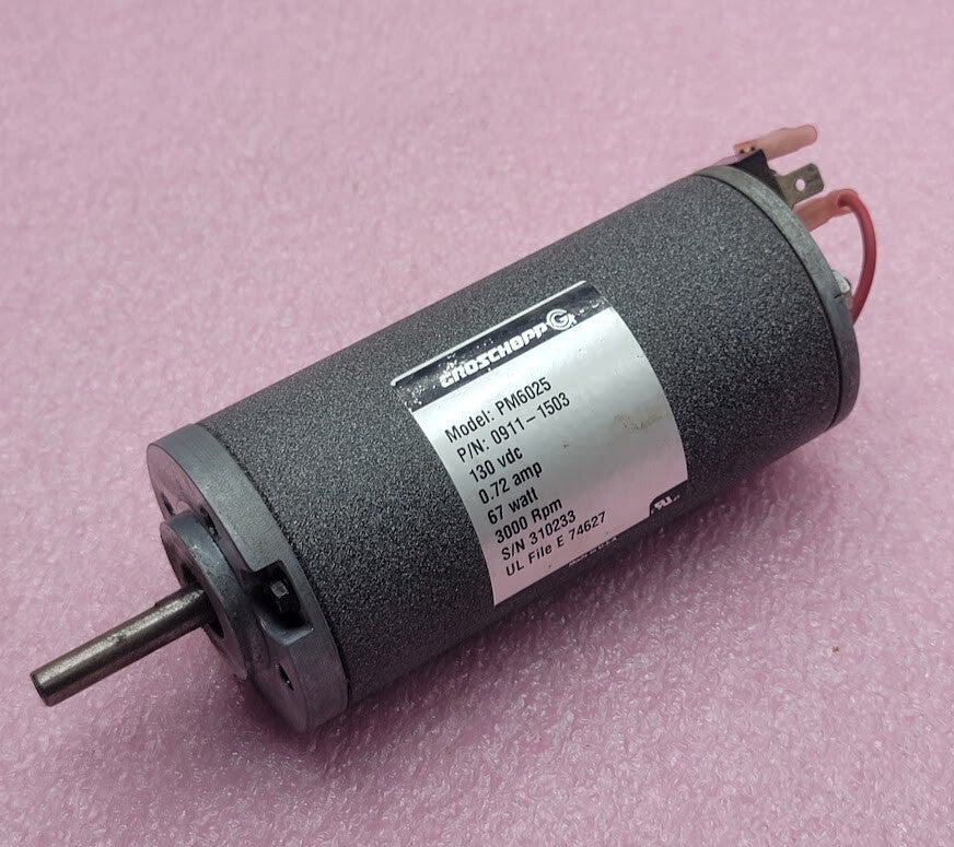 Groschopp - PM6025 -0911-150 – DC Motor 130 VDC, 0.72A, 300 RPM New Old Stock