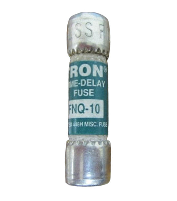 BUSSMAN FNQ-10 TIME DELAY 10 AMP FUSE 500 VAC LOT OF 10