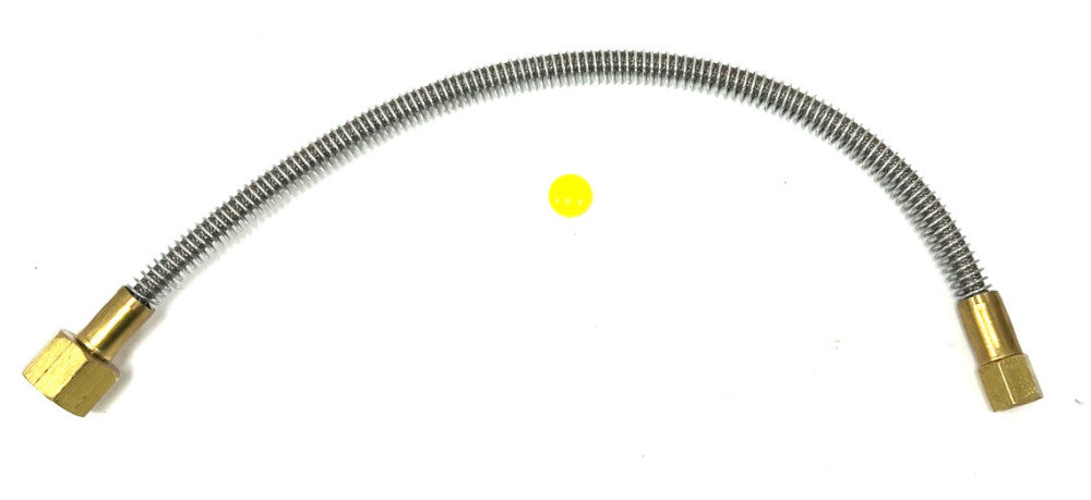 GAS CONNECTOR  7/8" INLET 1/2" OUTLET OAL 21"