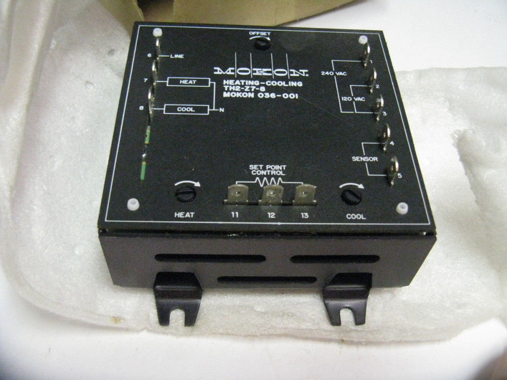 Mokon TH2-Z7-8 Heating Cooling Control System 036-001 - NEW Surplus!