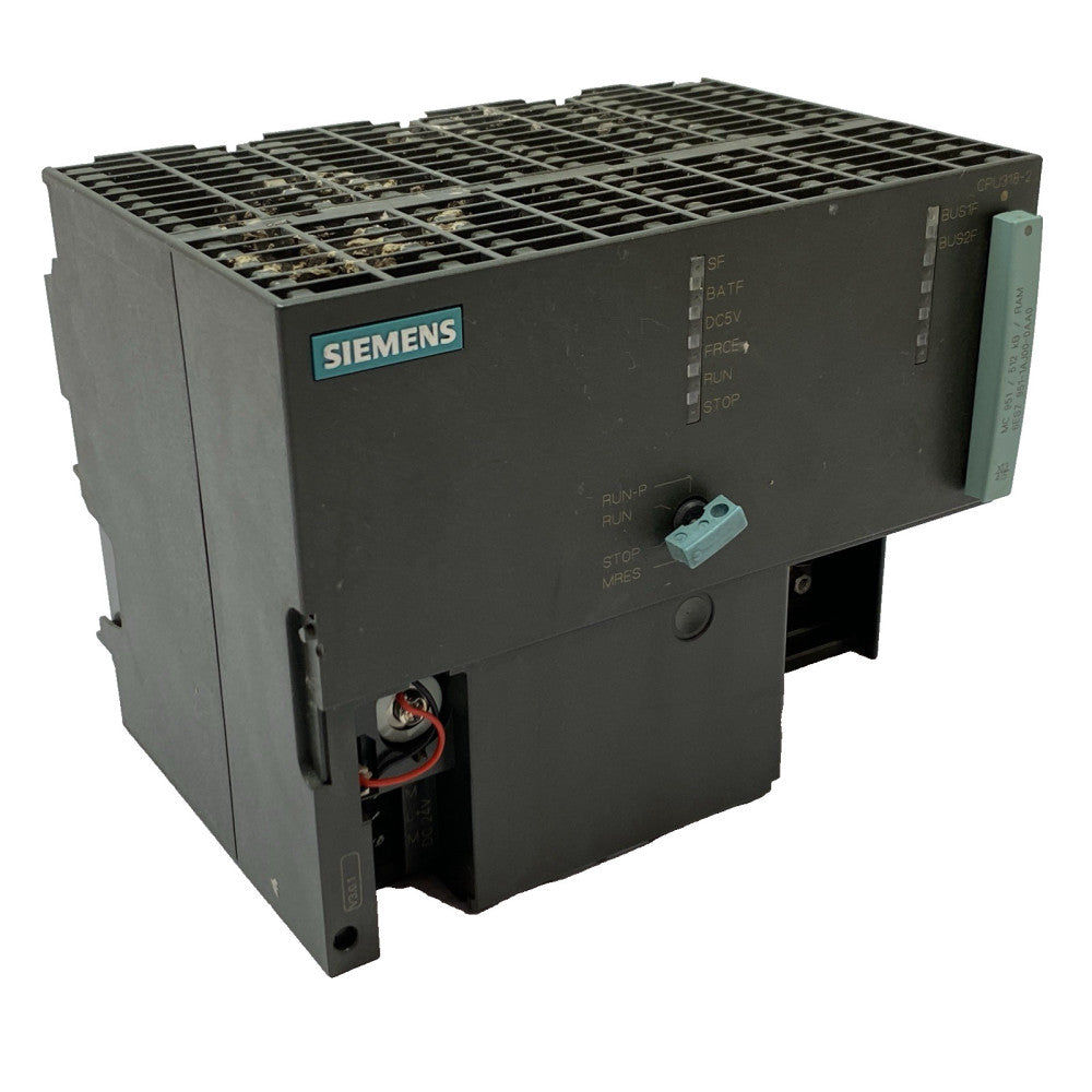 Siemens 6ES7318-2AJ00-0AB0 CPU SIMATIC S7-300 CHIPPED / DAMAGED