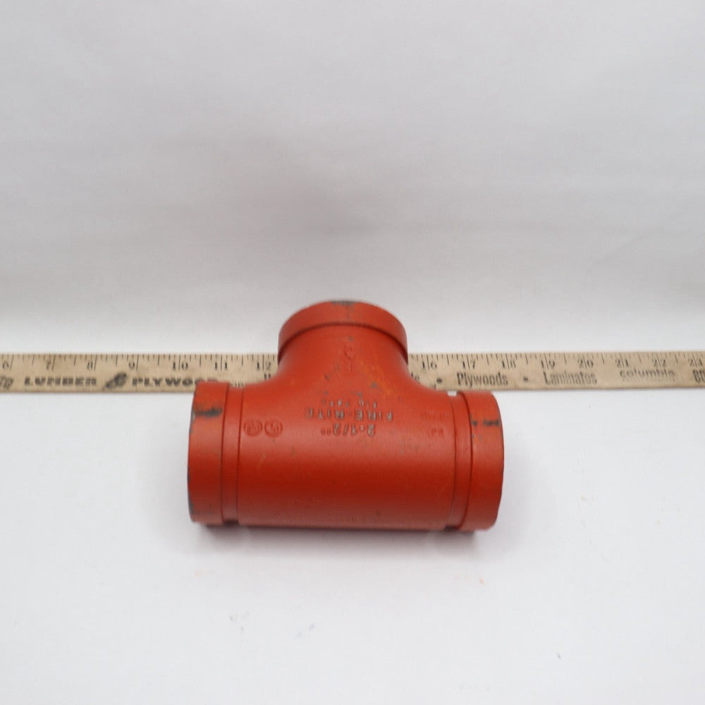 Grooved Tee Short Radius 2-1/2"