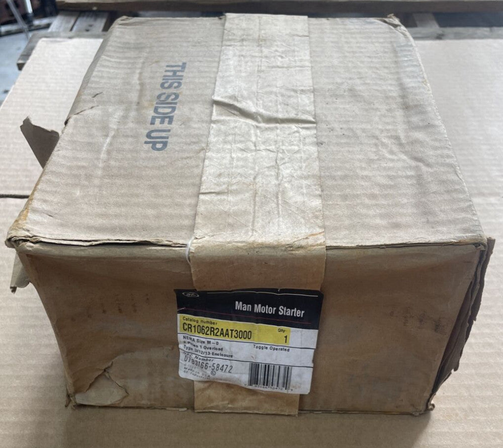 CR1062R2AAT3000 GENERAL ELECTRIC  MANUAL MOTOR STARTER 2POLE  SIZE M0 600V NEW