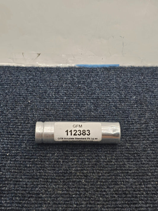 (QTY 2) GFM 112383 Acrylate Standard Pink Color - Large Cartridge - 25mm