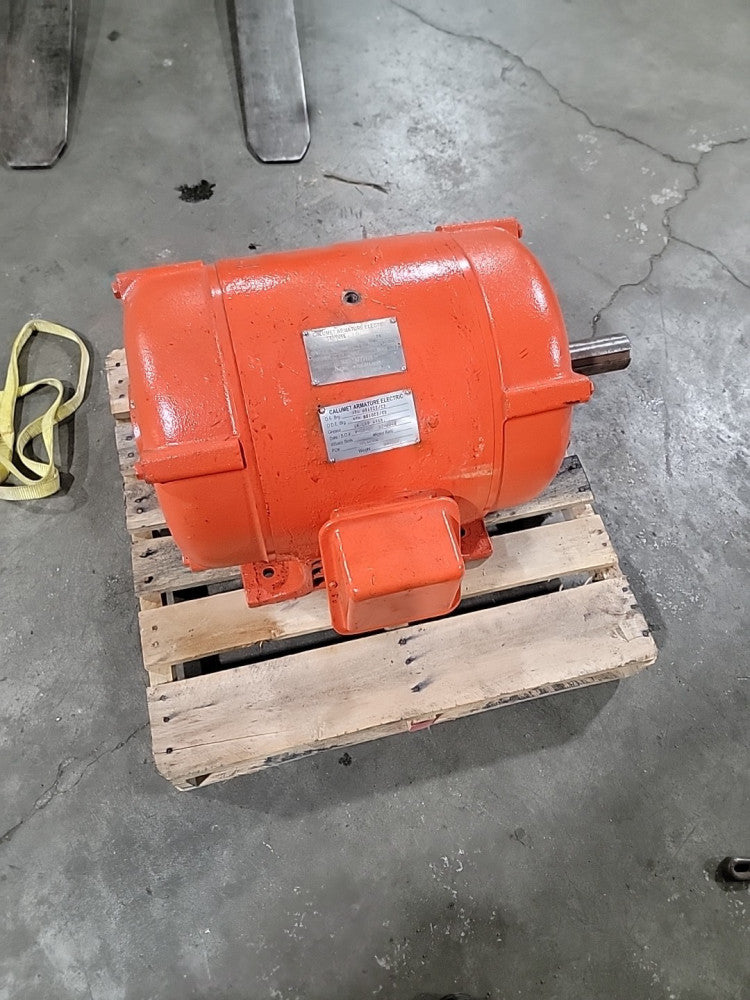 Calumet Armature Electric Motor 20hp 1800 Rpm 326T Frame 230/460v