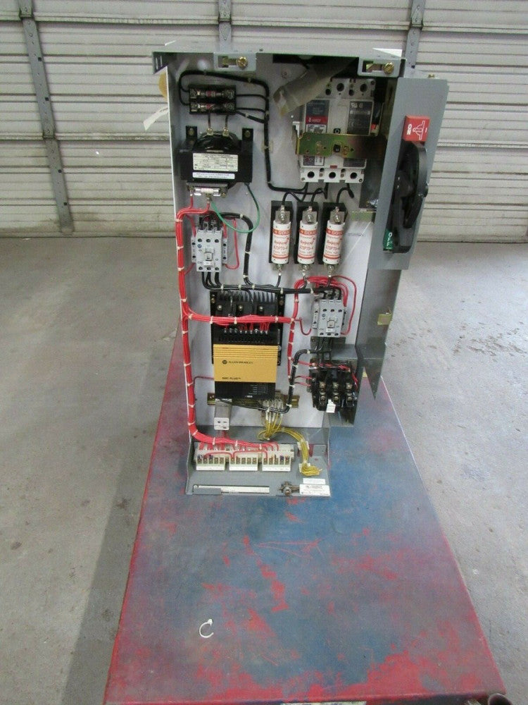 ALLEN BRADLEY 2100 MCC BUCKET SMC PLUS, SOFT START,150-A24NCD 15hp/24A/3ph/460V 