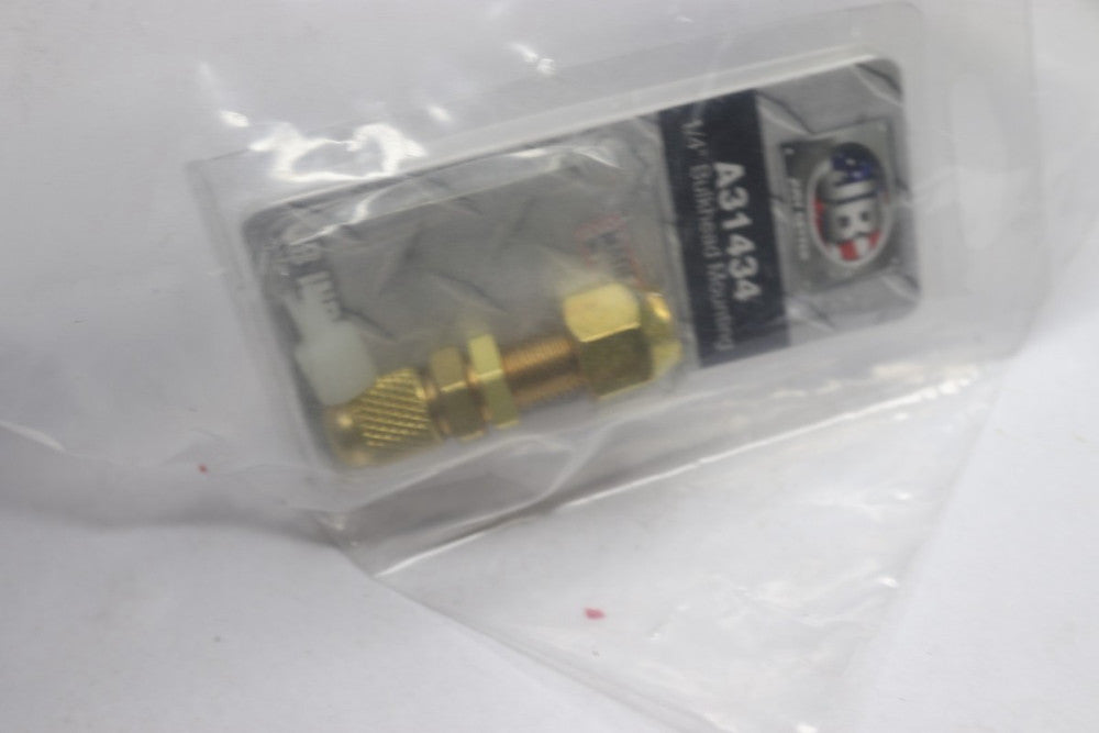 JB Industries Bulkhead Mount Access Valve 1/4" A31434