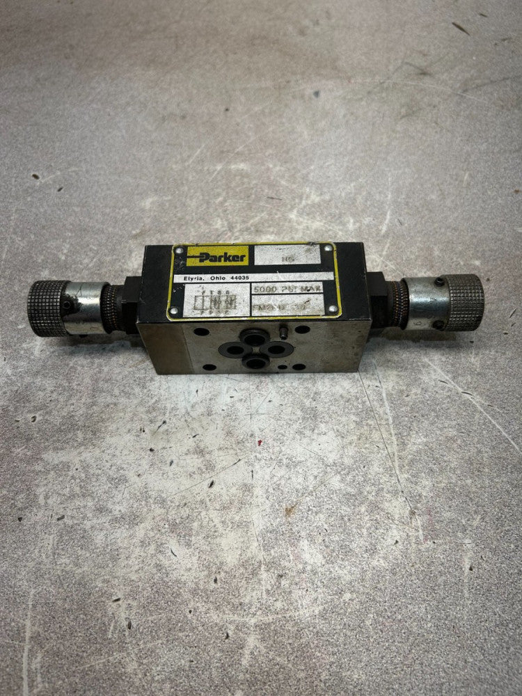 USED PARKER Hydraulic Pressure Control Valve 5000 PSI FM2DD30