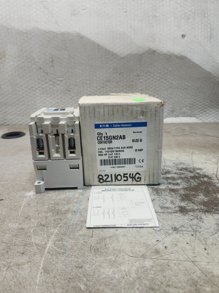 NEW IN BOX CUTLER HAMMER CONTACTOR CE15GN2AB