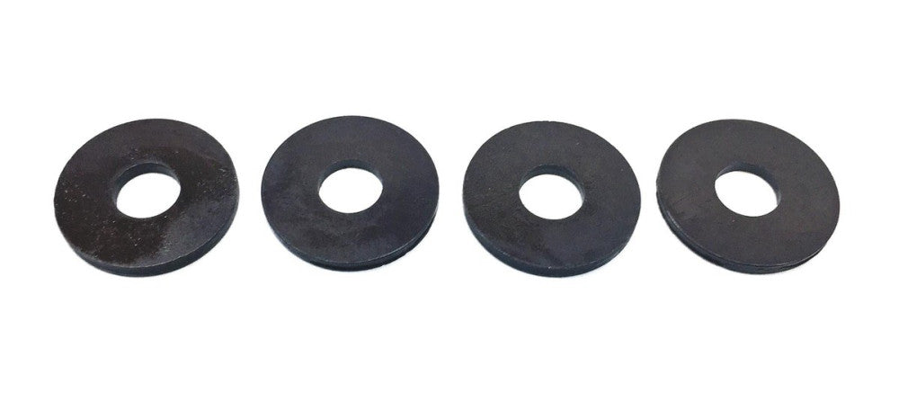 APW 1-5/16 Inch OD 7/16 Inch ID Black Washer [Lot of 4] NOS