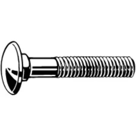 Zoro Select M51500.060.0070 Carriage Bolt, Square Neck, M6x1.00, 70 Mm L, 18-8