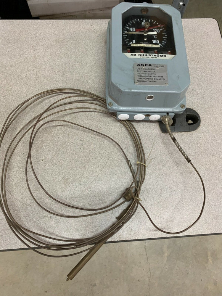 NEW NO BOX ASEA AB KIHLSTROMS OIL THERMOMETER TITG544 LF 410 026-B 63078