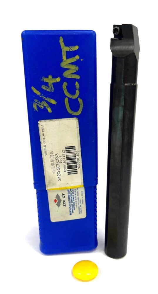 INTERNAL TURING TOOLS S12Q-SCLCR-3 SHANK DIA 3/4" MINIMUM BORE .920 OAL 7"