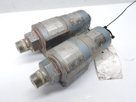 (Lot of 2) - Mercer Valve  91-M2C61P1541 3/4" Pressure Relief Valve