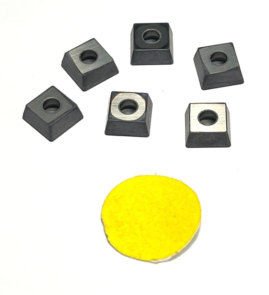 INGERSOLL INDEXABLE DRILL INSERT SOMT09T306 IC908  LOT OF 6