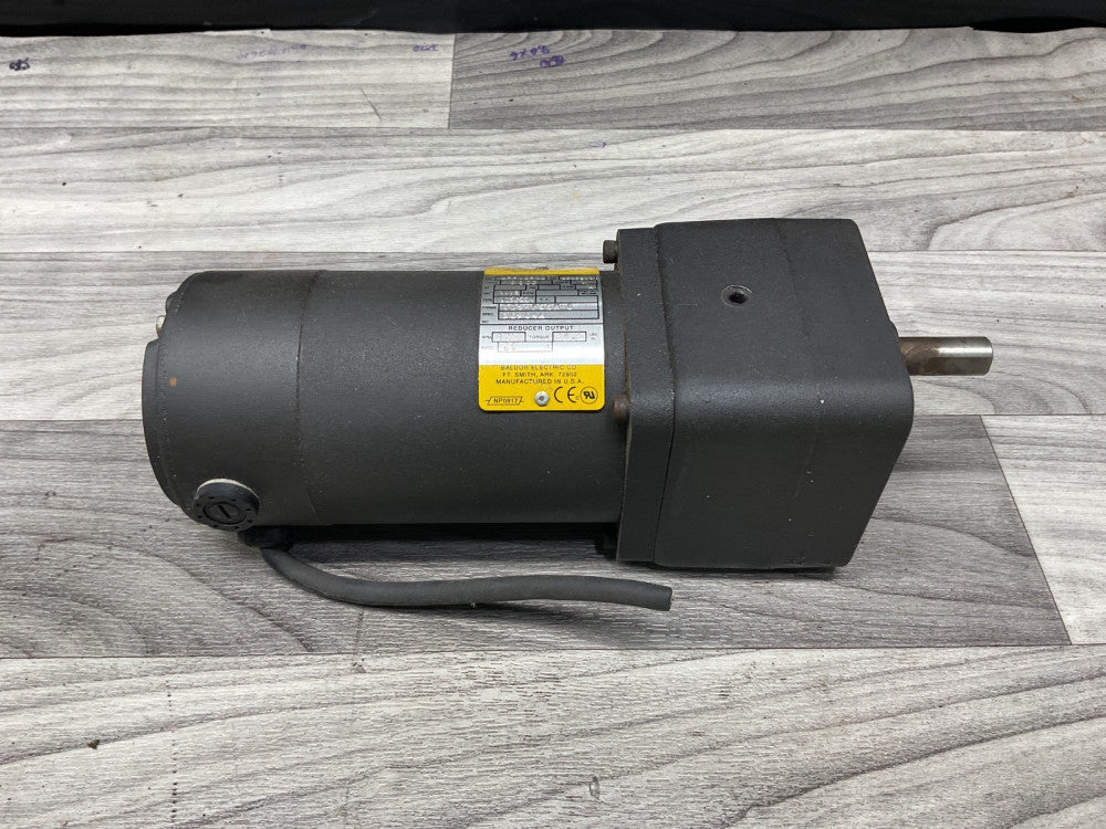 Baldor GPP12502 Gearmotor 1/12 HP 90 VDC 125 Rpm Gearmotor #67B27PR3