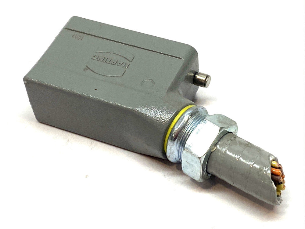 Harting Han 16B Side Entry Hood M25 w/ 09330162601 Insert Connector Industrial