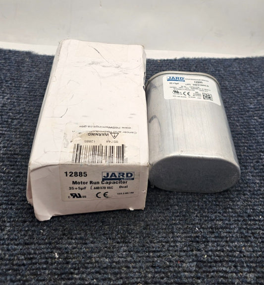 ( QTY 3 ) JARD 12885: 35 + 5 uF MFD x 440 VAC Dual Motor Run Capacitor