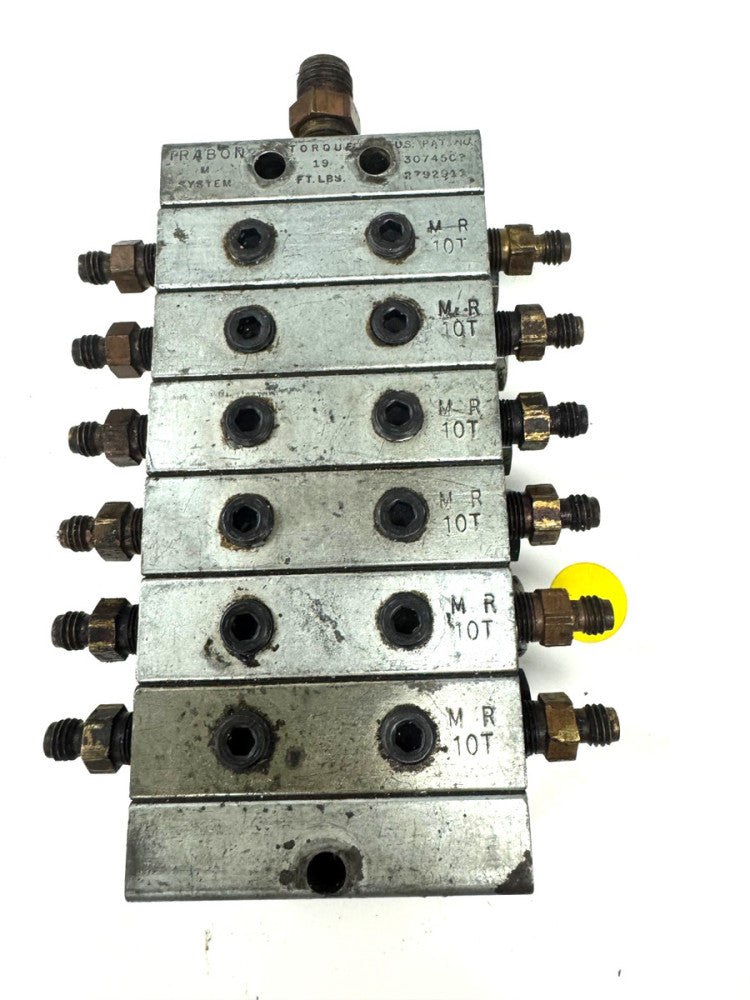 TRABON MODULAR DIVIDER VALVE BLOCK 2-7/8X6-1/8X1-1/2