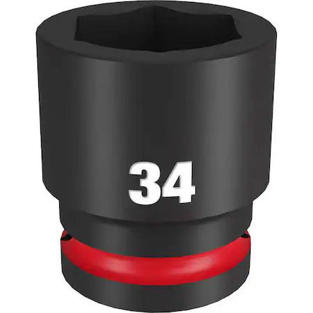 Milwaukee Tool 49-66-6372 34Mm Shockwave Impact Duty 3/4 In. Drive Standard 6