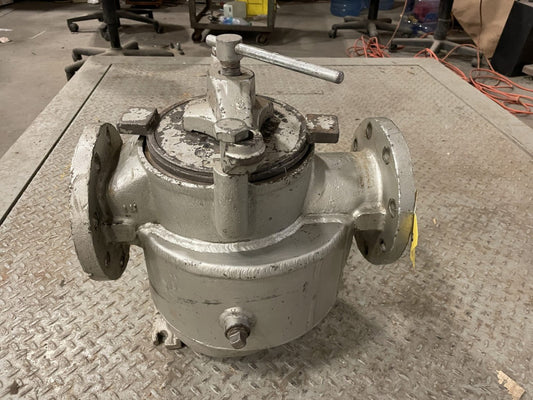 4” Cast Iron Basket Strainer