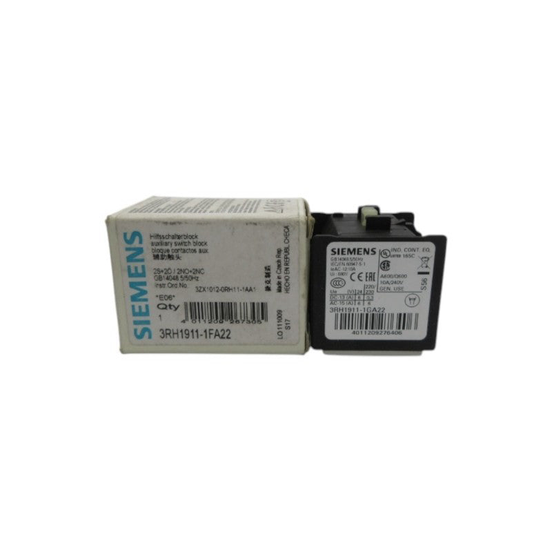 SIEMENS 3RH1911-1FA22 NSMP