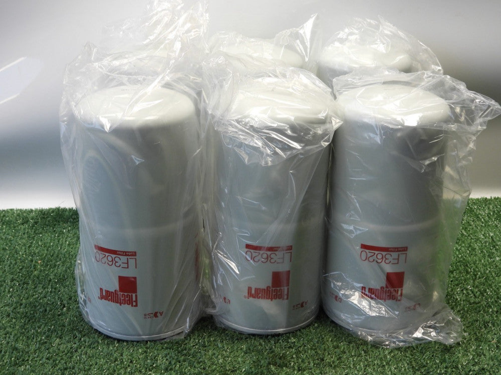 (Lot  of 6) Fleetguard LF3620 Oil Lube Filter Cummins Filtration