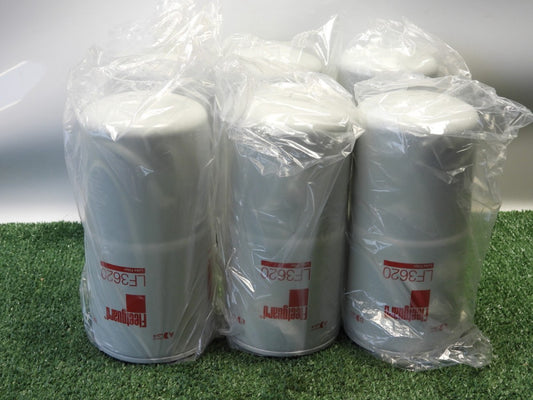 (Lot  of 6) Fleetguard LF3620 Oil Lube Filter Cummins Filtration