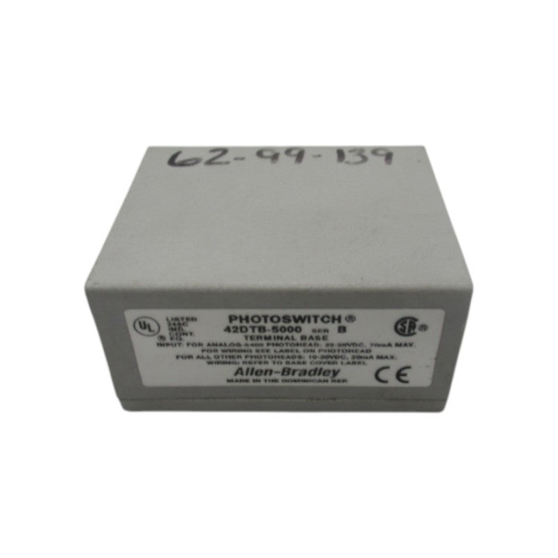 ALLEN BRADLEY 42DTB-5000 SER. B 10-30VDC UNMP